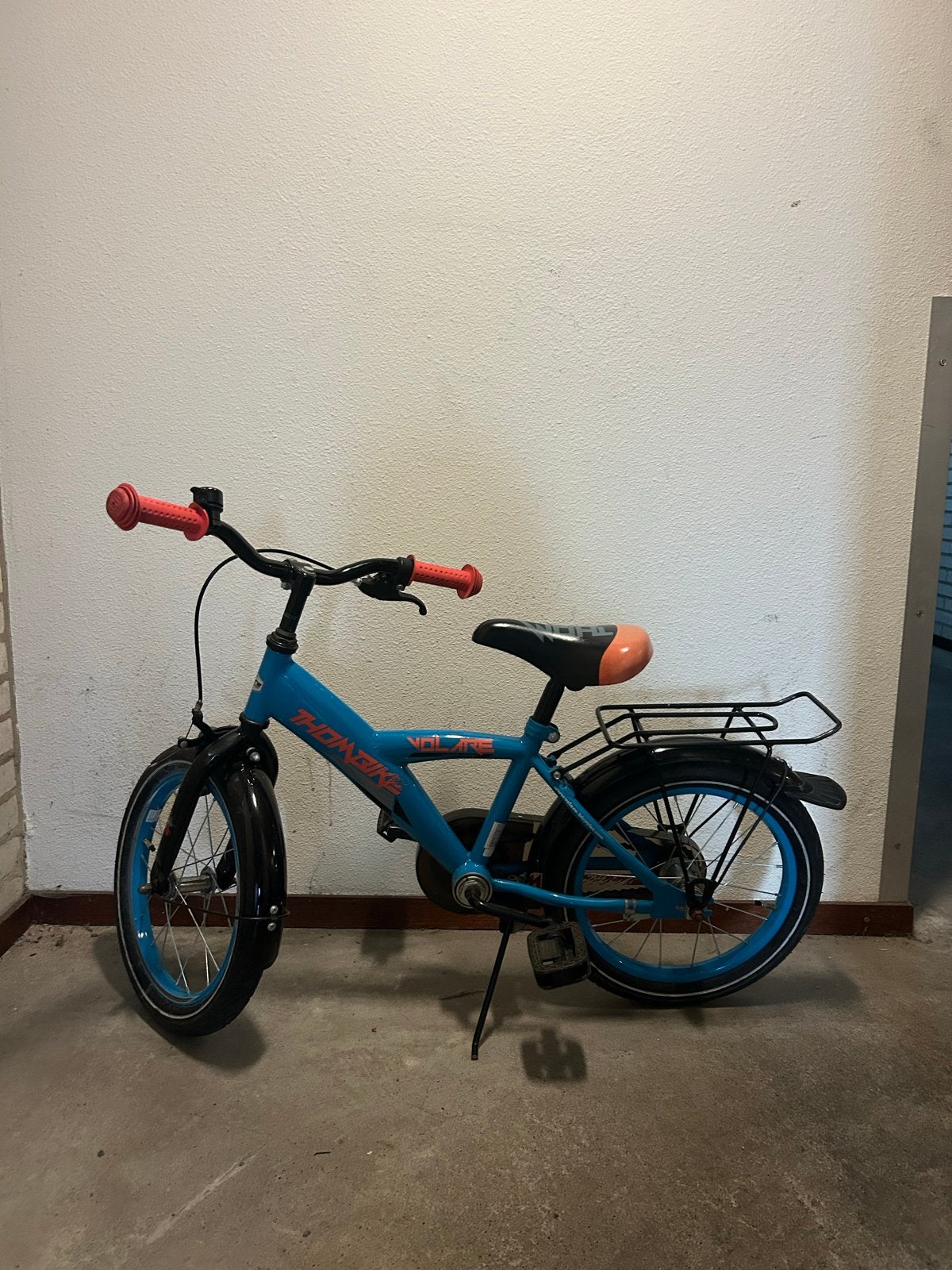 Volare Jongensfiets/Kinderfiets - Lichtblauw/Oranje, Ophalen, Gebruikt