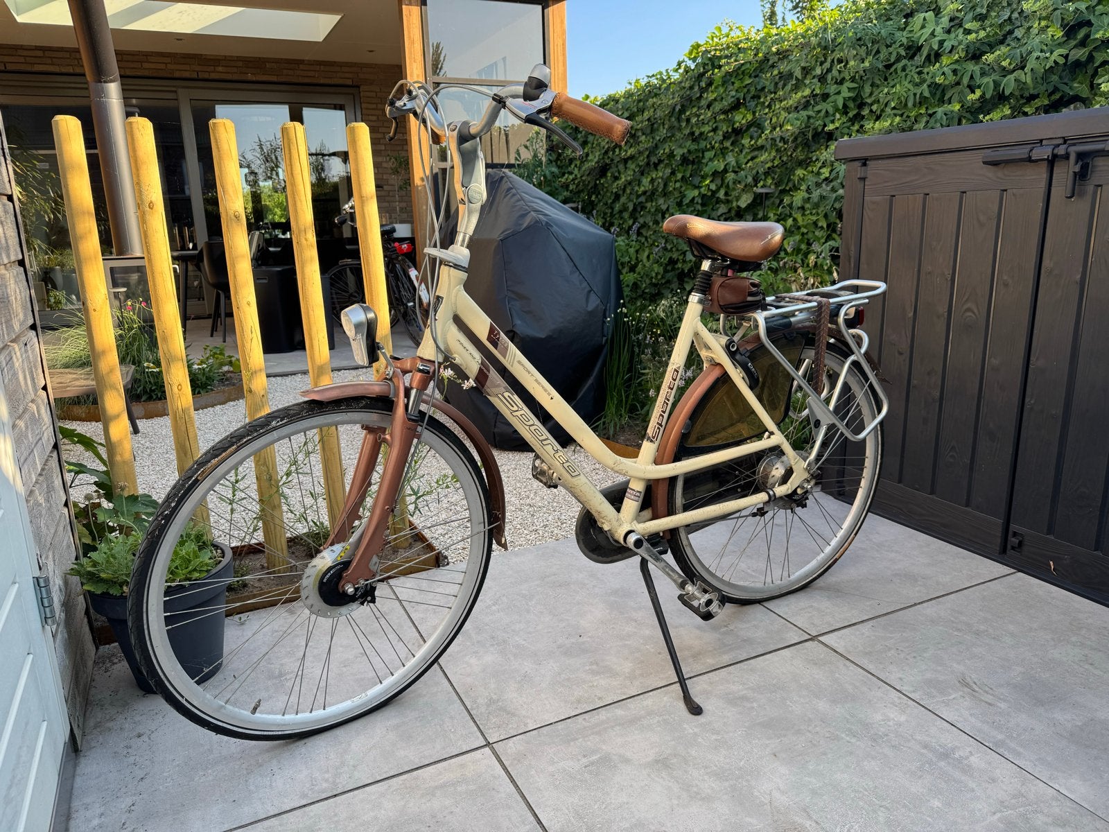 Sparta Tyros Sports Damesfiets - Gebruikt, Ophalen, Sparta, 50 tot 53 cm, Schijfrem