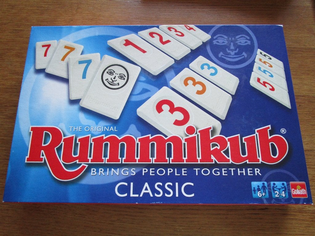 Rummikub Classic, met scoreblok, Ophalen of Verzenden, Gebruikt