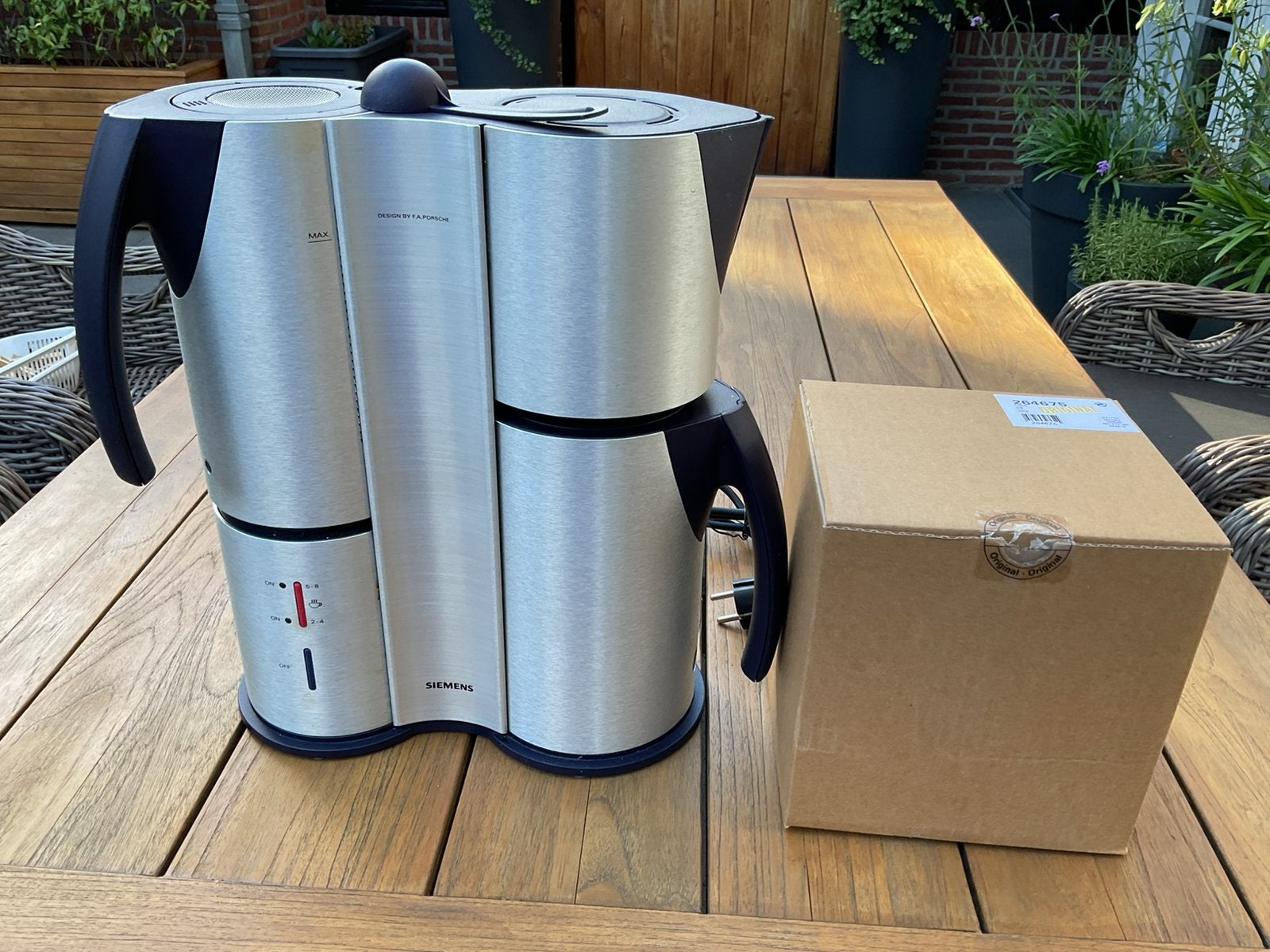 TE KOOP AANGEBODEN: SIEMENS KOFFIEZETAPPARAAT, Witgoed en Apparatuur, Ophalen of Verzenden, Zo goed als nieuw, Koffiemachine