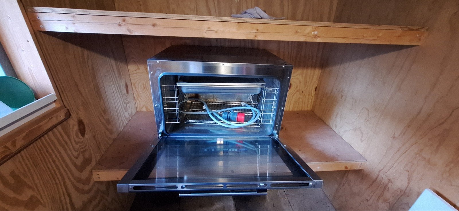 Maxima Horeca Heteluchtoven - Zo goed als nieuw, Ophalen, 45 tot 50 cm, Overige merken, Hete lucht