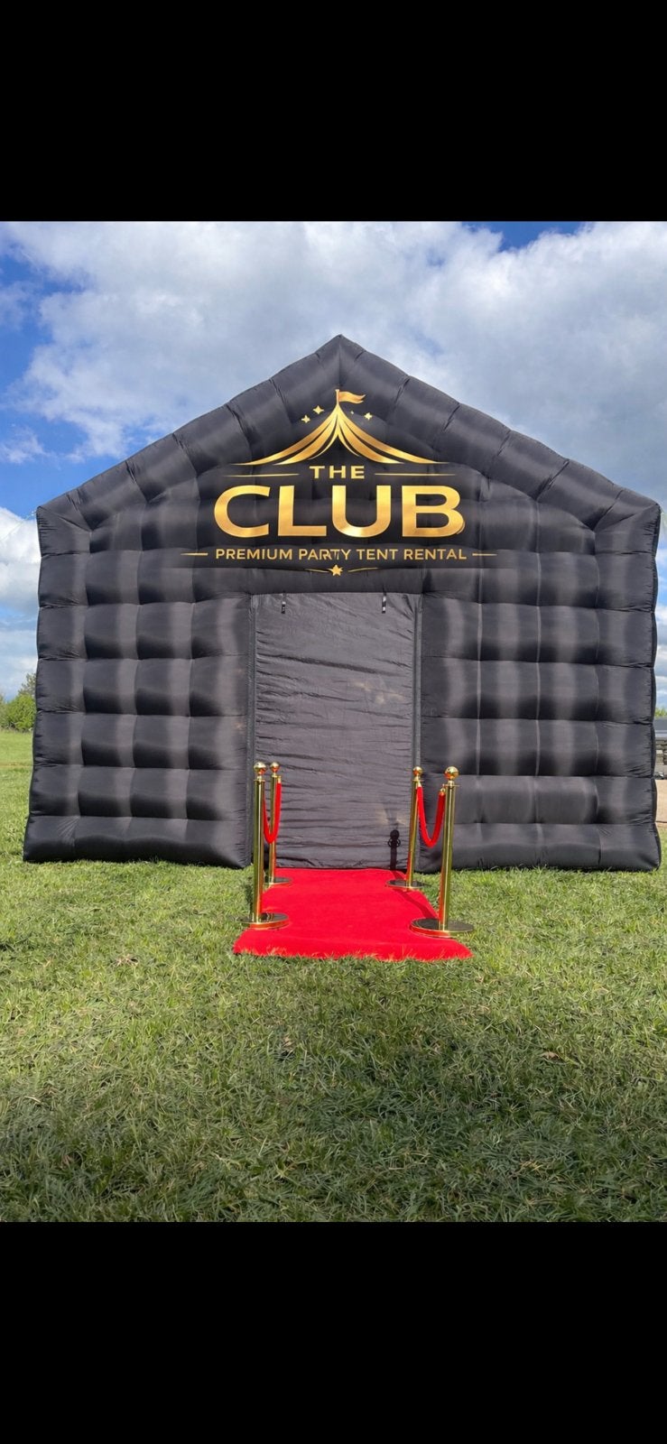 Opblaasbare partytent, Opvouwbaar, Partytent, Zo goed als nieuw, 4 tot 6 meter