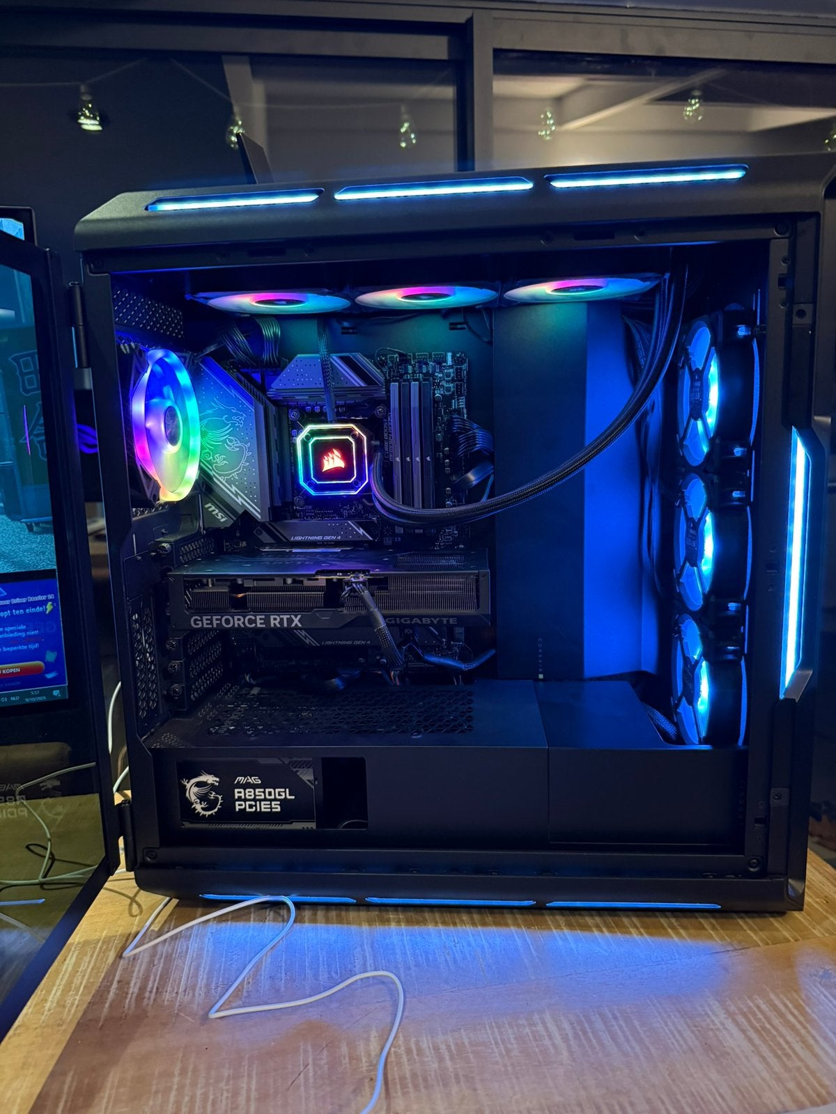 Top pc i9 14900k 32gb 6000 rtx 4070, Ophalen of Verzenden, Zo goed als nieuw, Gaming, SSD