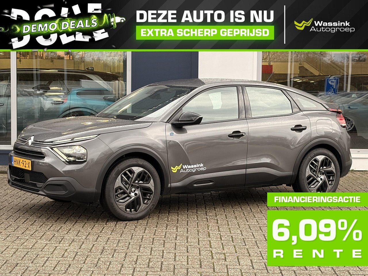 Citroën Ë-C4 EV I 50kWh 136pk You 3-Fase | Airconditioning, Auto's, Automaat, 136 pk, Gebruikt, E-C4