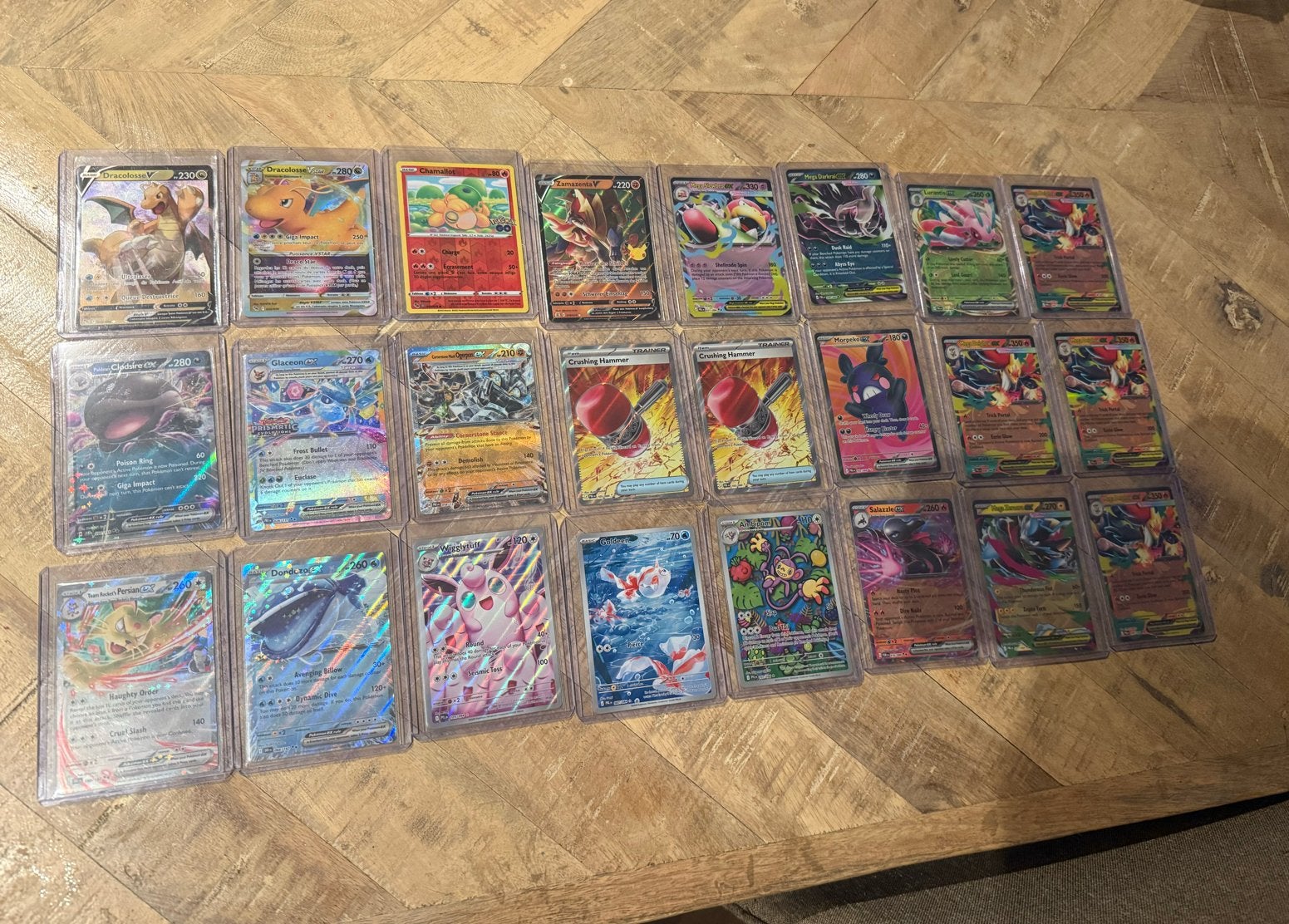 Pokémon kaarten V, VMAX, GX, EX - Diverse collectie, Ophalen, Zo goed als nieuw, Meerdere kaarten