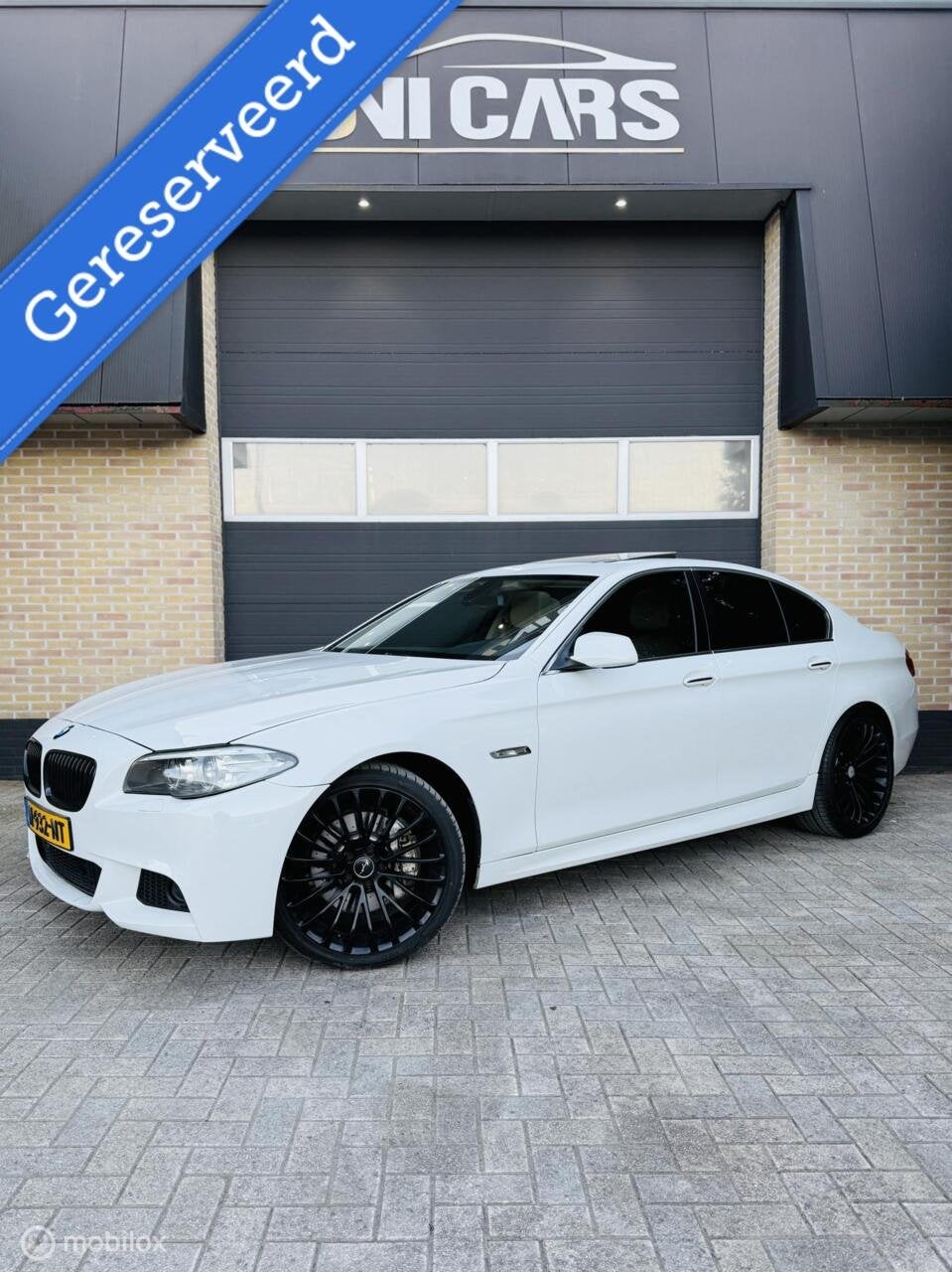 BMW 5-serie 535i Executive| M Pakket|Apple Car Play|Breyton, Auto's, Euro 5, Achterwielaandrijving, Gebruikt, Wit