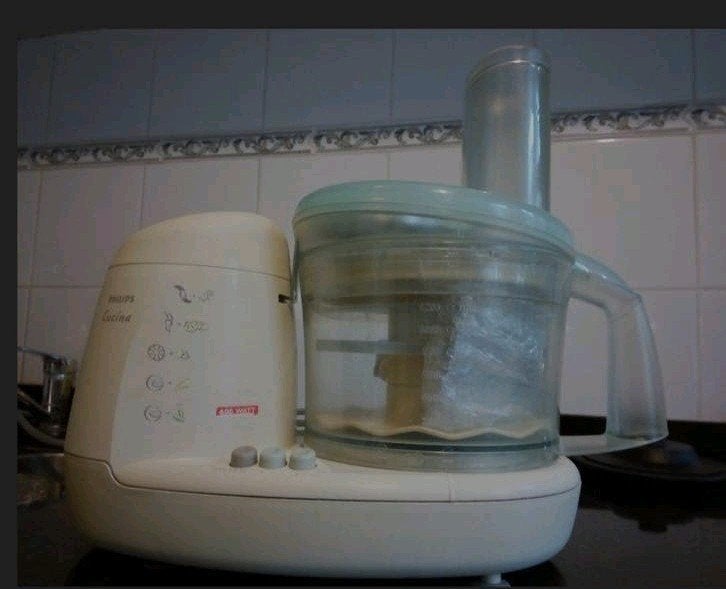 Philips Cucina Foodprocessor - Multiprocessior, Witgoed en Apparatuur, Ophalen of Verzenden, Gebruikt, 3 snelheden of meer