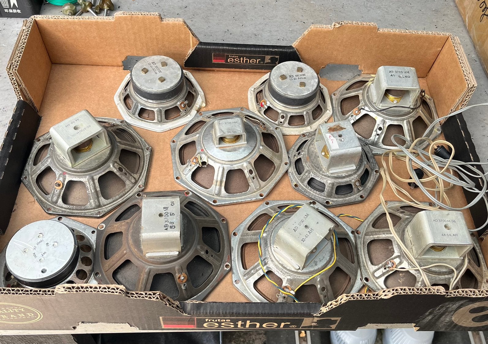 Partij Diverse philips luidsprekers, Ophalen of Verzenden