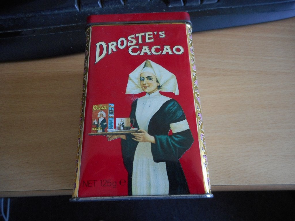 Droste Cacao blikken, Ophalen of Verzenden, Gebruikt, Overige, Droste
