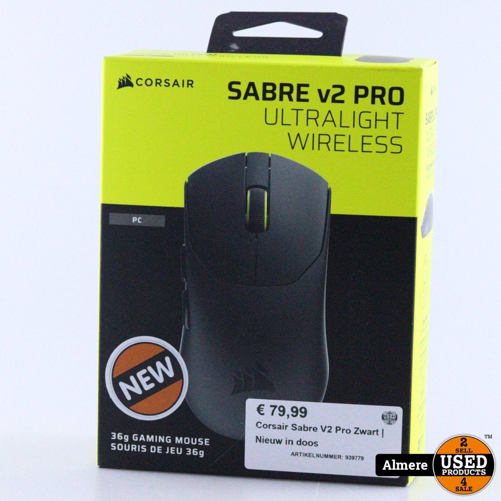 Corsair Sabre V2 Pro Zwart | Nieuw in doos, Corsair, Gebruikt, Support@Corsair.com, Corsair GmbH
Landshuter Allee 10
80637 Munich
Germany