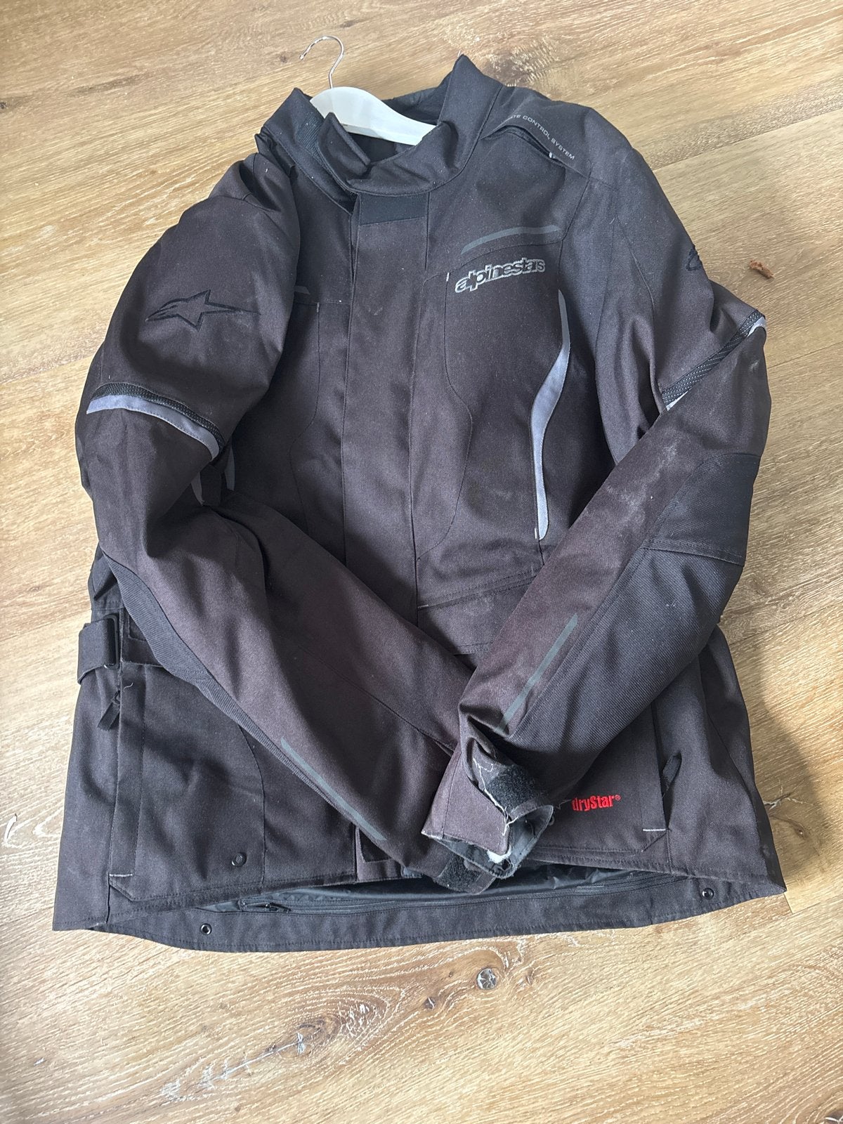 Alpinestars Drystar motorjas 2XL, Motoren, Ophalen of Verzenden, Tweedehands, Heren, Jas | textiel
