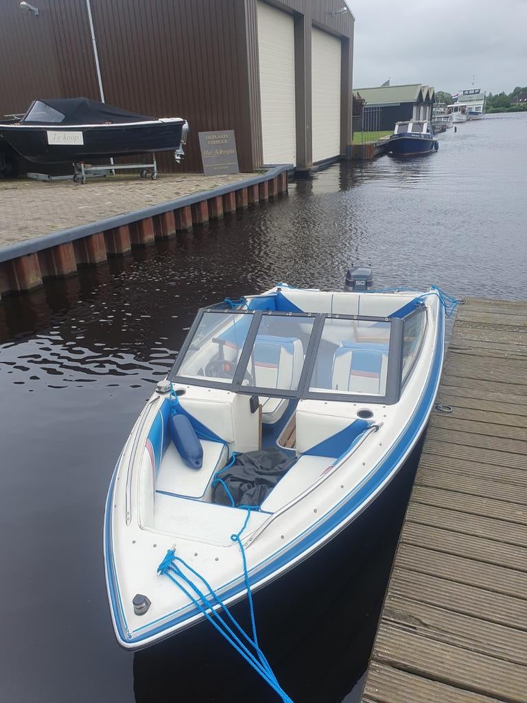 Speedboot Sunbird Corsair, Watersport en Boten, Speedboten, Ophalen, Minder dan 70 pk, 3 tot 6 meter, Buitenboordmotor