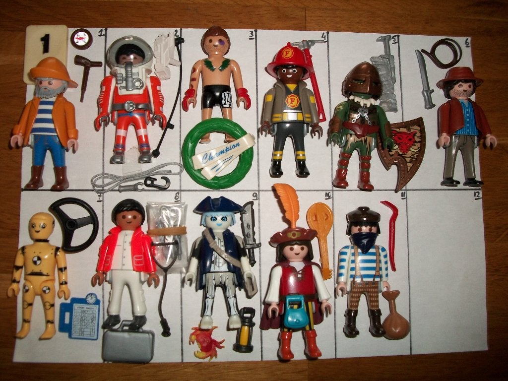 Figures serie 19 boys en girls / figuren poppetjes, Ophalen of Verzenden, Nieuw, Complete set, Figuren