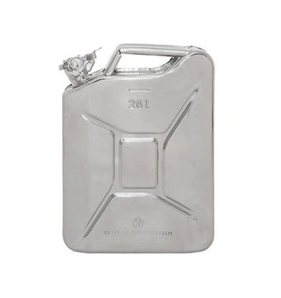 Jerry Can 20 Liter Stainless Steel, Land Rover, Nieuw, Ophalen of Verzenden, The Grove, Craven Arms, Shropshire, SY7 8DA