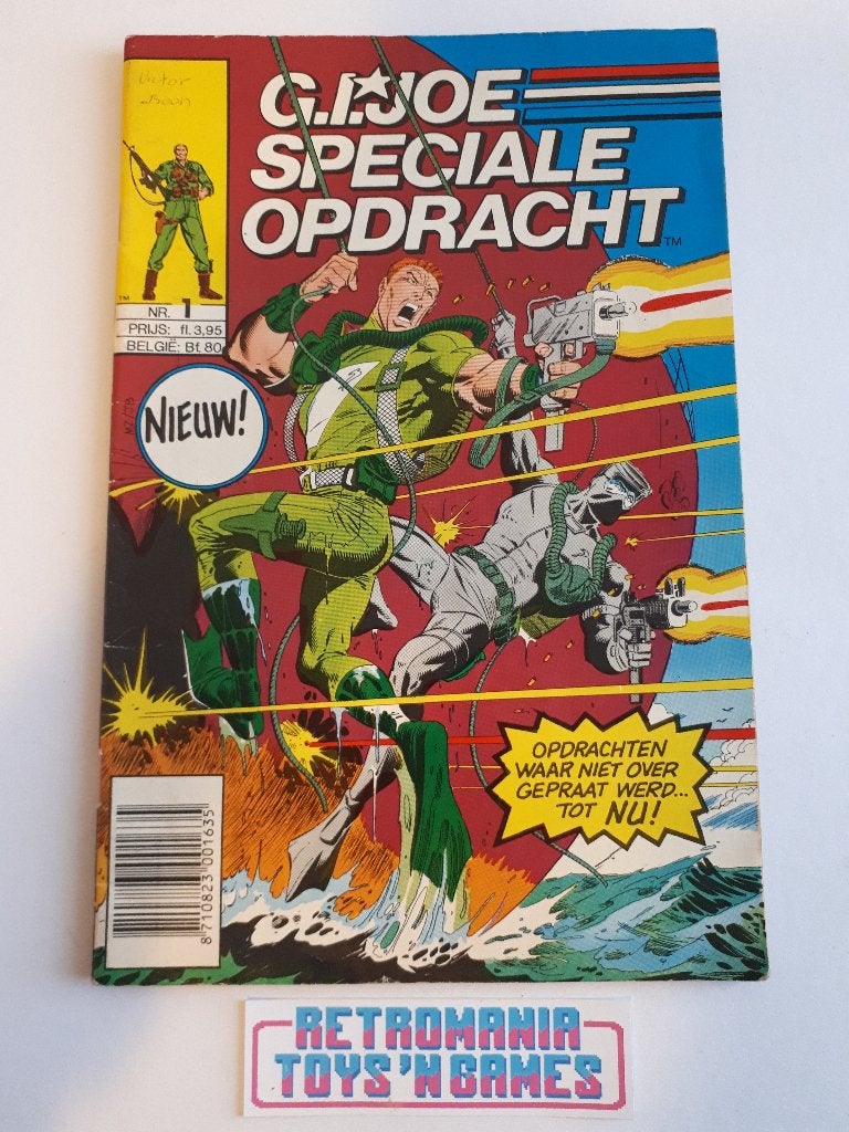strip - gi joe speciale opdracht nummer 1, Boeken, Meerdere stripboeken, Verzenden, Gelezen