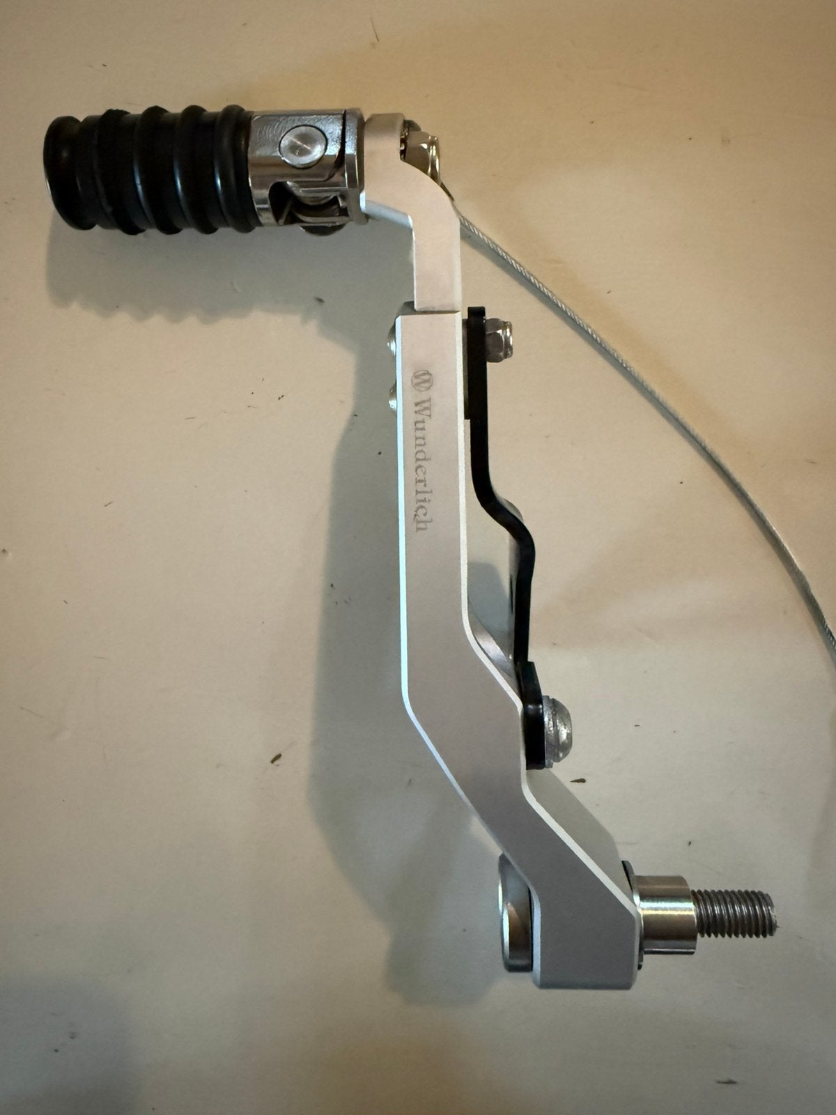 Verstelbare schakelpook wunderlich BMW GS 1250 grote schoen, Ophalen of Verzenden, Gebruikt