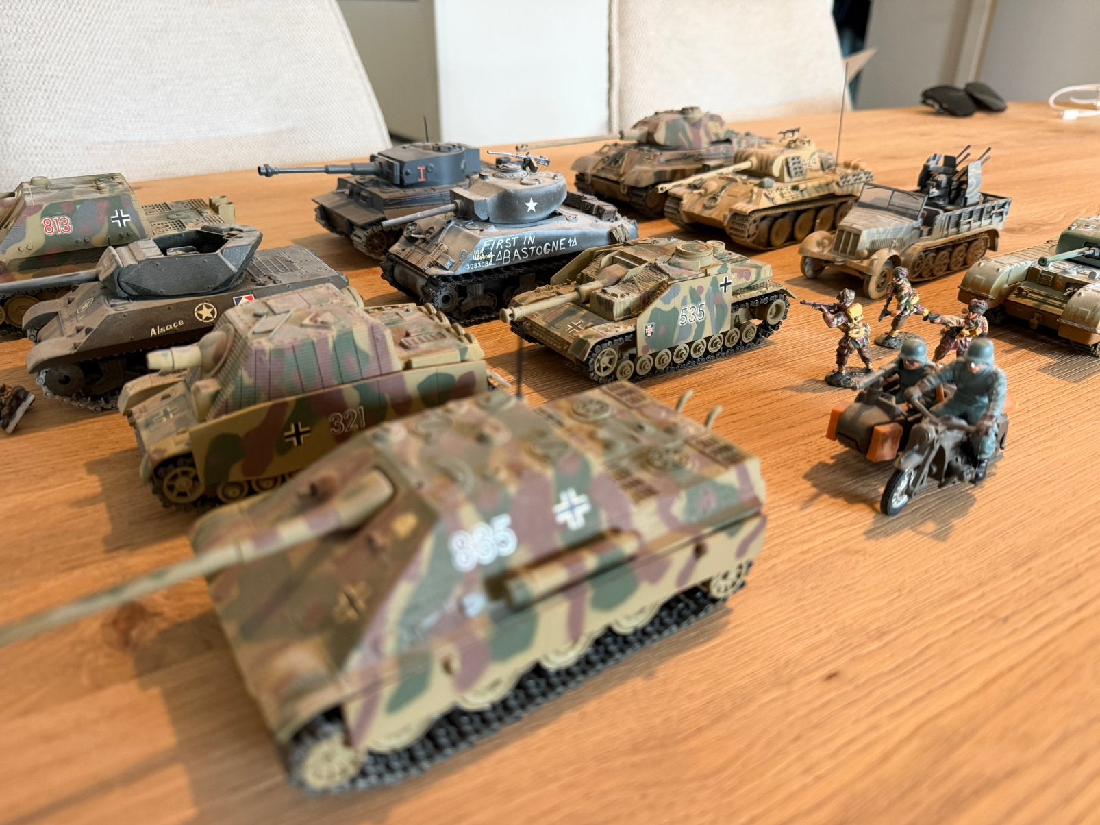 Militaire modelbouw 1:50 – Solido Corgi Stretton & Britains, Tank, 1:32 tot 1:50, Zo goed als nieuw, Ophalen