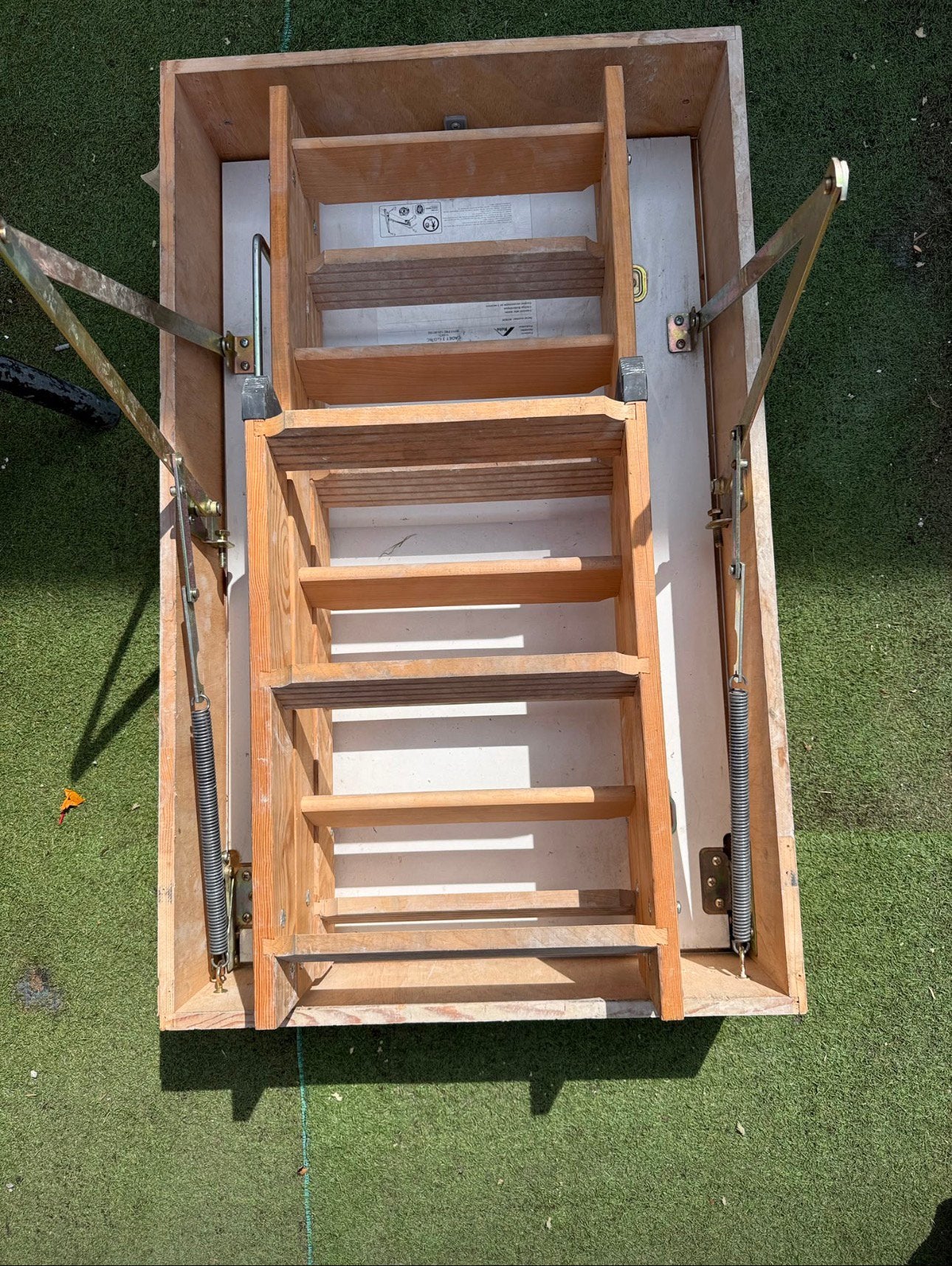 Vlizo trap 112x70 cm met hek – compleet en stevig, Doe-het-zelf en Verbouw, Ophalen, Zo goed als nieuw, 2 tot 4 meter