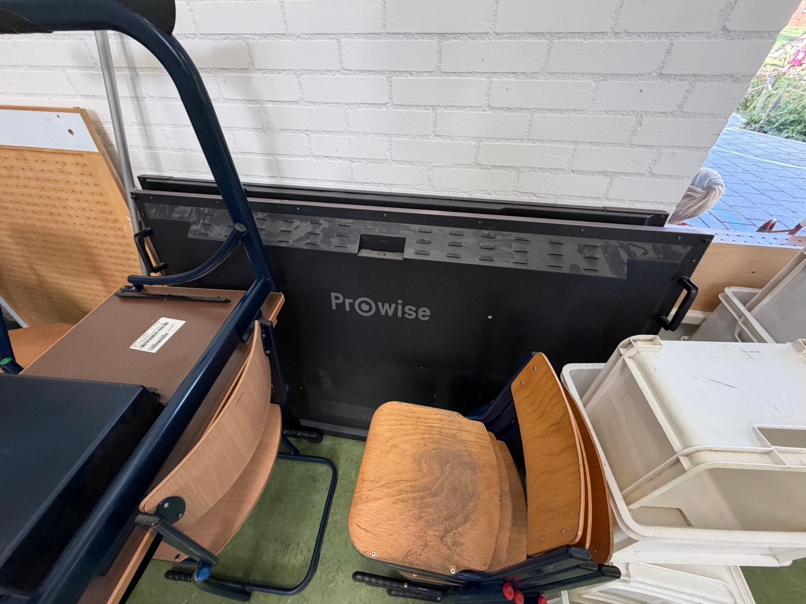 Prowise 65 inch scherm, Ophalen, Elektrisch, Gebruikt