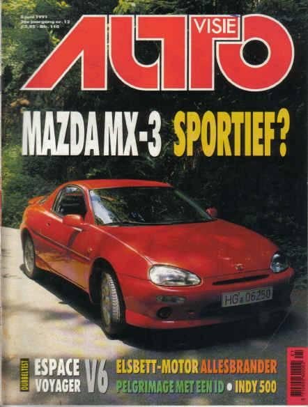 Autovisie 12 1991 : Citroen AX GT / BX 16V / DS ID19 Comfort, Ophalen of Verzenden, Gelezen, Algemeen