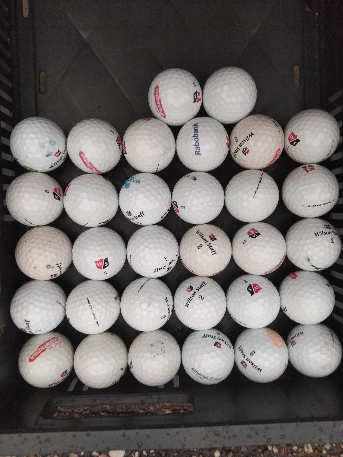 Golfballen Wilson Staff DX3 en PX3, Ophalen of Verzenden, Gebruikt, Bal(len), Overige merken
