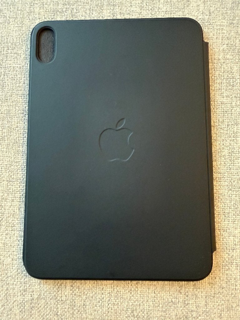 Original Apple Smart Folio for iPad Mini 6/7.gen Charcoal(2), Gebruikt, 8 inch, Bescherming voor- en achterkant, Ophalen of Verzenden