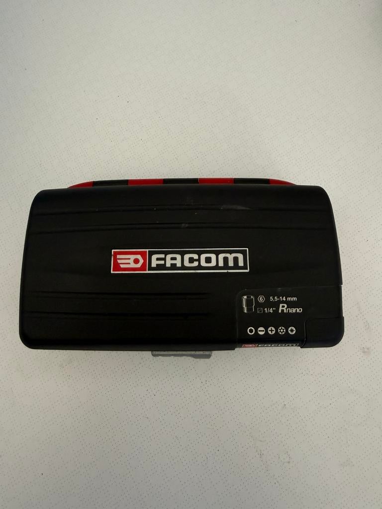 Facom Rnano 1/4 ratel bitsetje, Ophalen of Verzenden, Zo goed als nieuw, Kaartplotter of Fish Finder