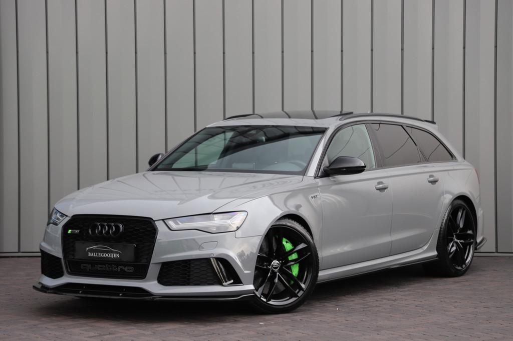 Audi RS6 4.0 TFSI Quattro | 560PK | Pano | Keramische-remmen, Auto's, Audi, Automaat, Gebruikt, Met garantie (alle), RS6