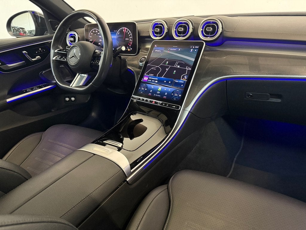 Mercedes-Benz C-klasse 300 e AMG C63 Pano Distronic Burmeste, Auto's, Automaat, Achterwielaandrijving, Gebruikt, Zwart