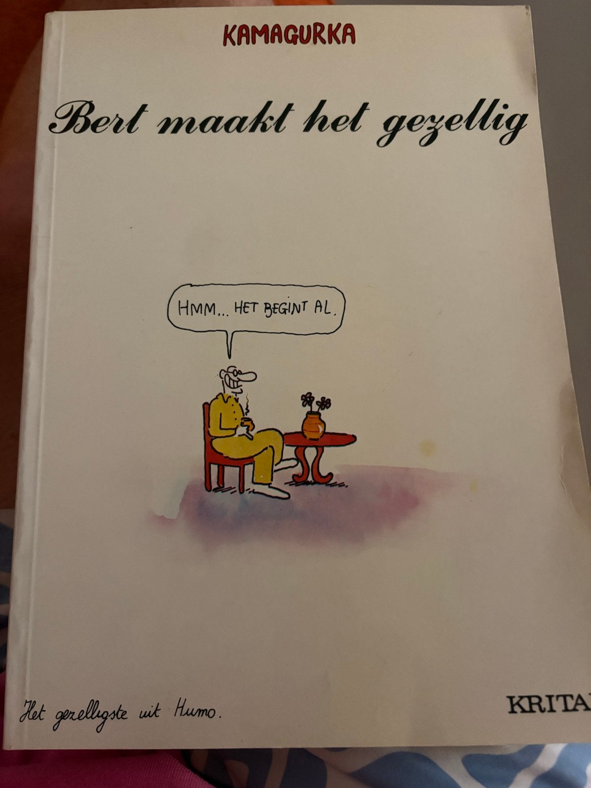 Kamagurka - Bert maakt het gezellig, Verzenden, Gelezen, Cartoons