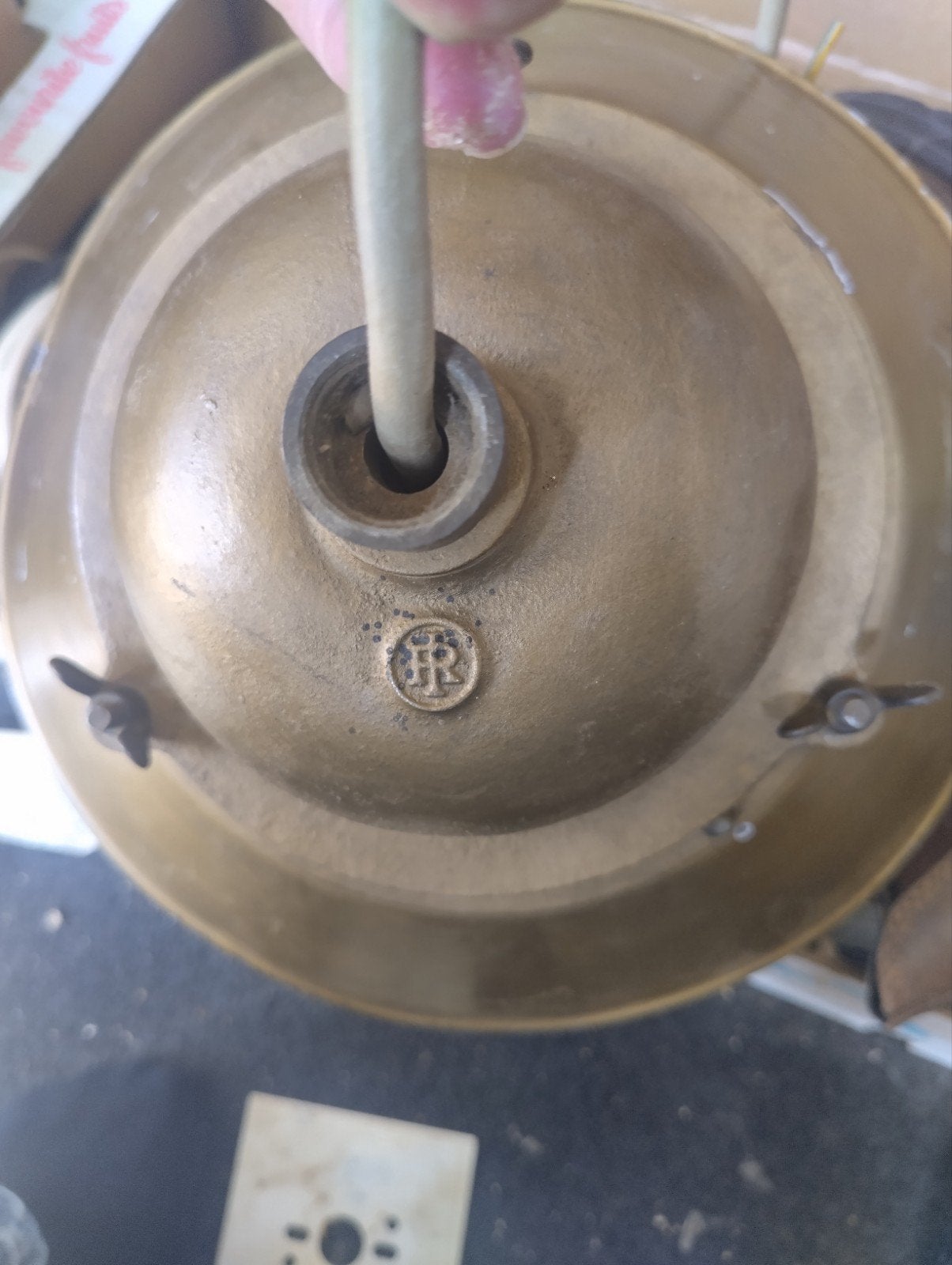 industria rotterdam lamp, Ophalen