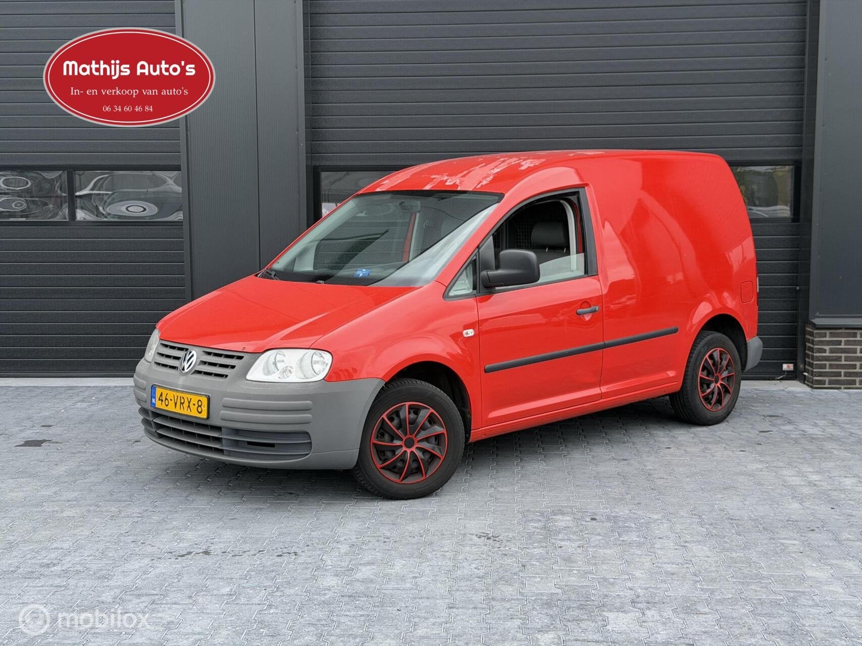 Volkswagen Caddy Bestel 2.0 SDI Nieuwe APK!, 4 cilinders, Volkswagen, Bedrijf, 2 stoelen