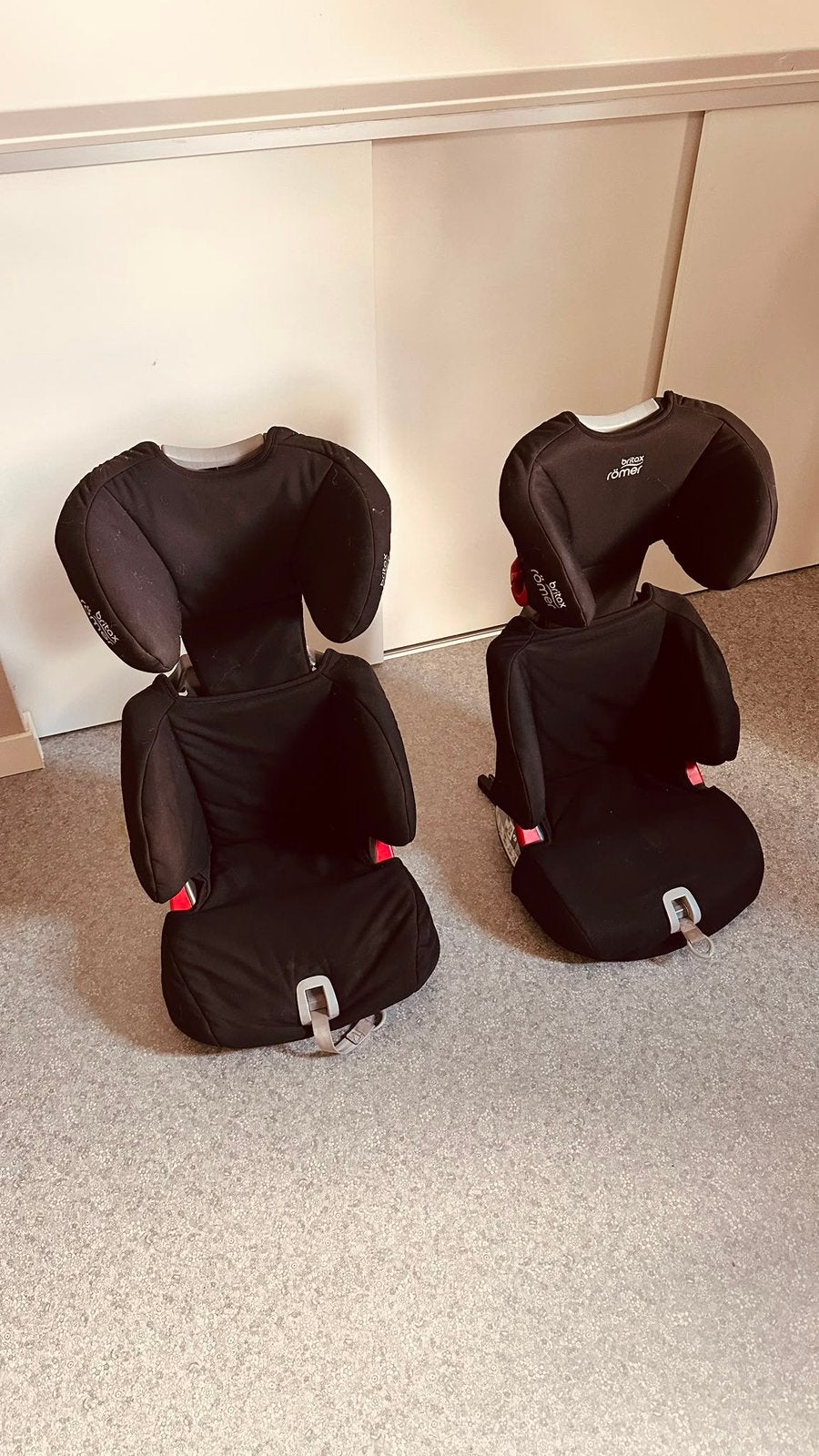 Autostoelen Britax Römer, 2 stuks, Ophalen, Romer, 15 t/m 36 kg, Zo goed als nieuw