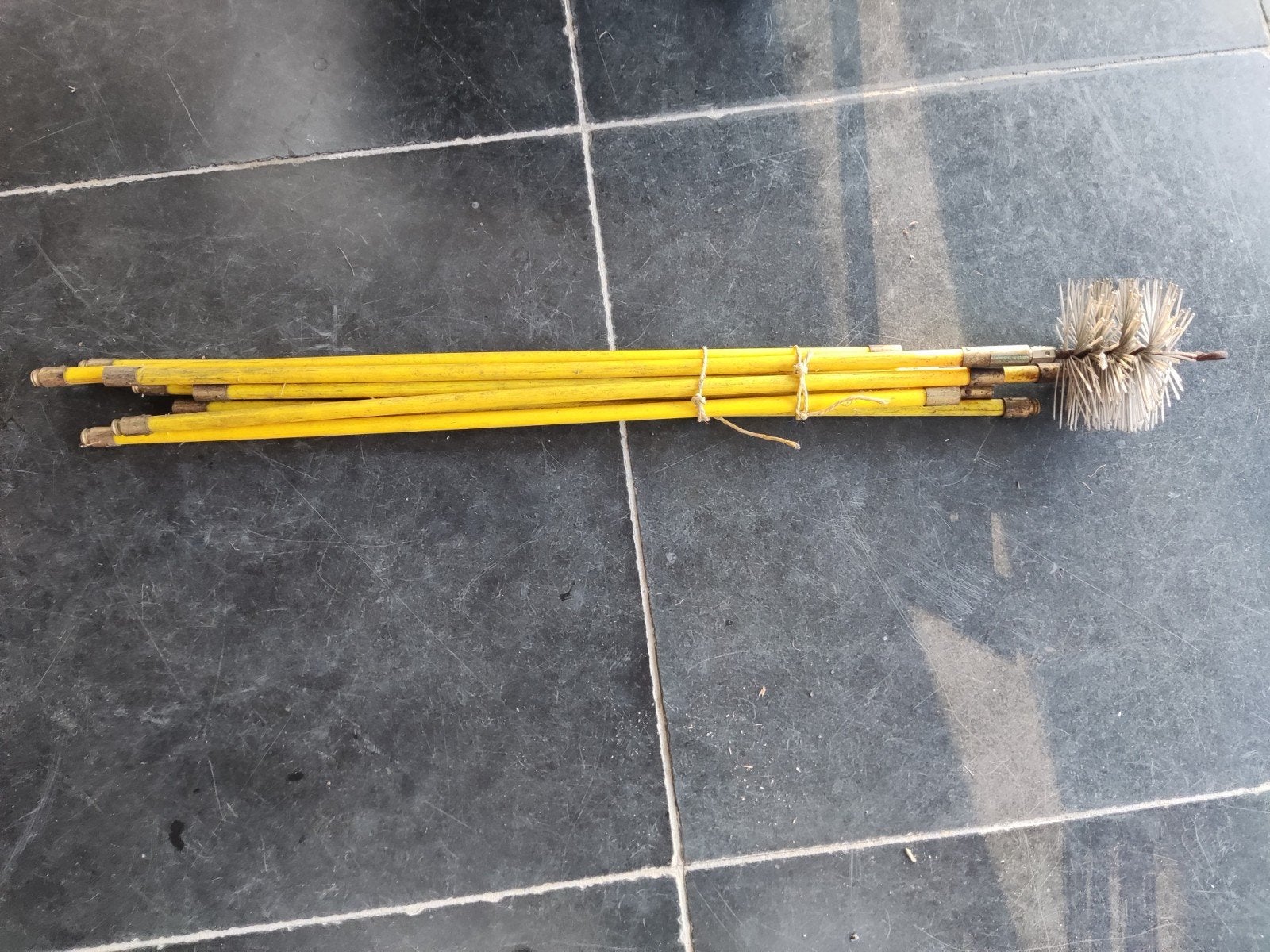 schoorsteenveeg set/ borstel, Ophalen, Zwart, Overige materialen, 15 m² of meer