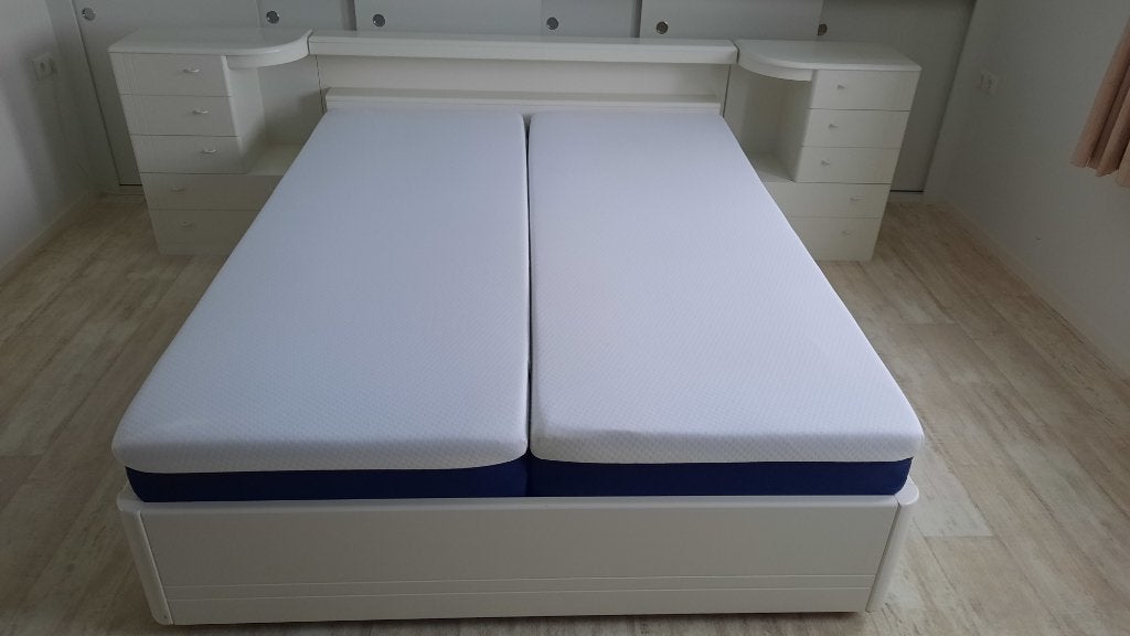Tweepersoonsbed 160 x 210 cm, Ophalen, Gebruikt, Tweepersoons, 160 cm