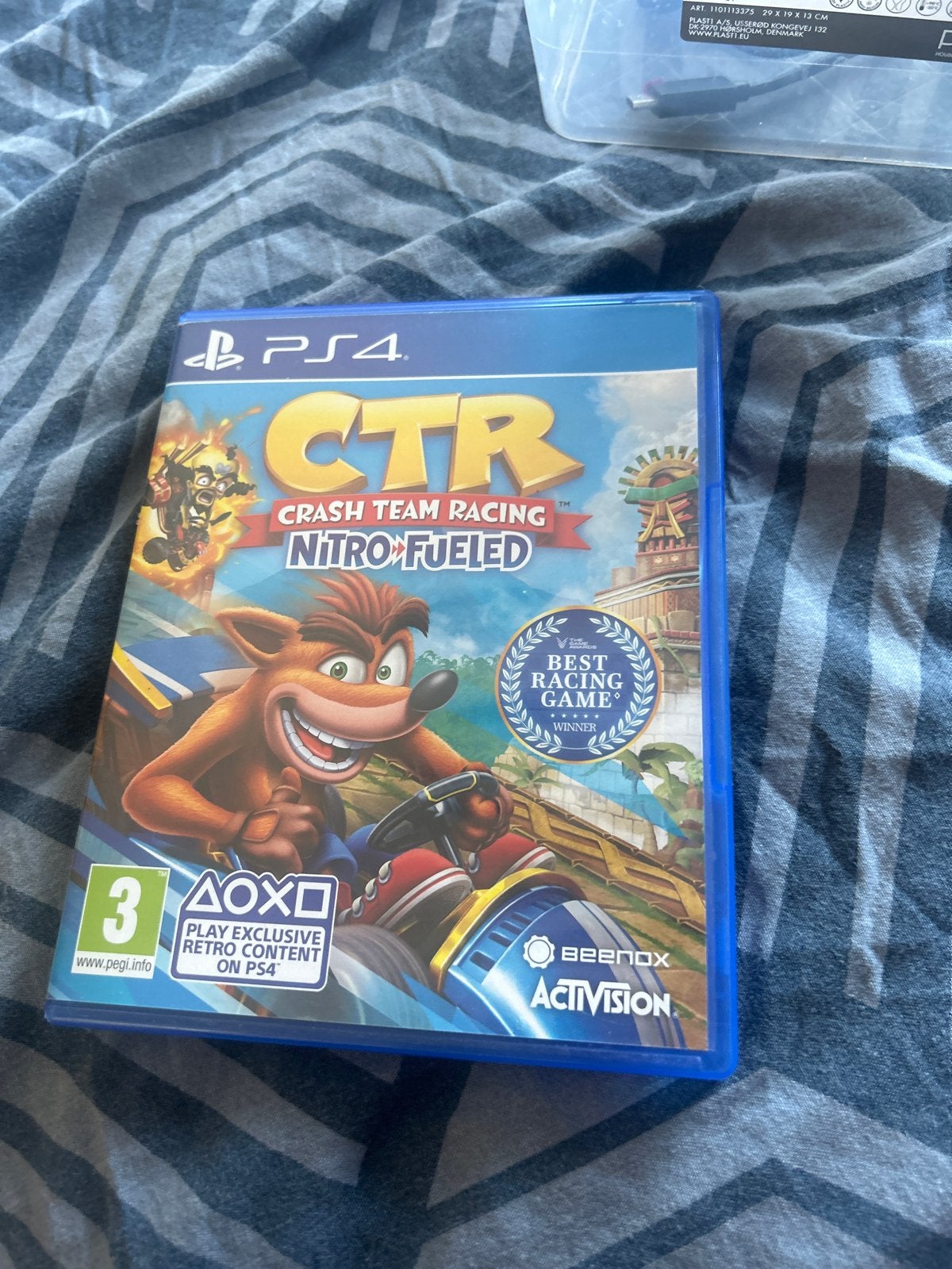 Crash Team Racing Nitro-Fueled PS4 - Zo goed als nieuw, Ophalen, Racen en Vliegen, Eén computer, Zo goed als nieuw