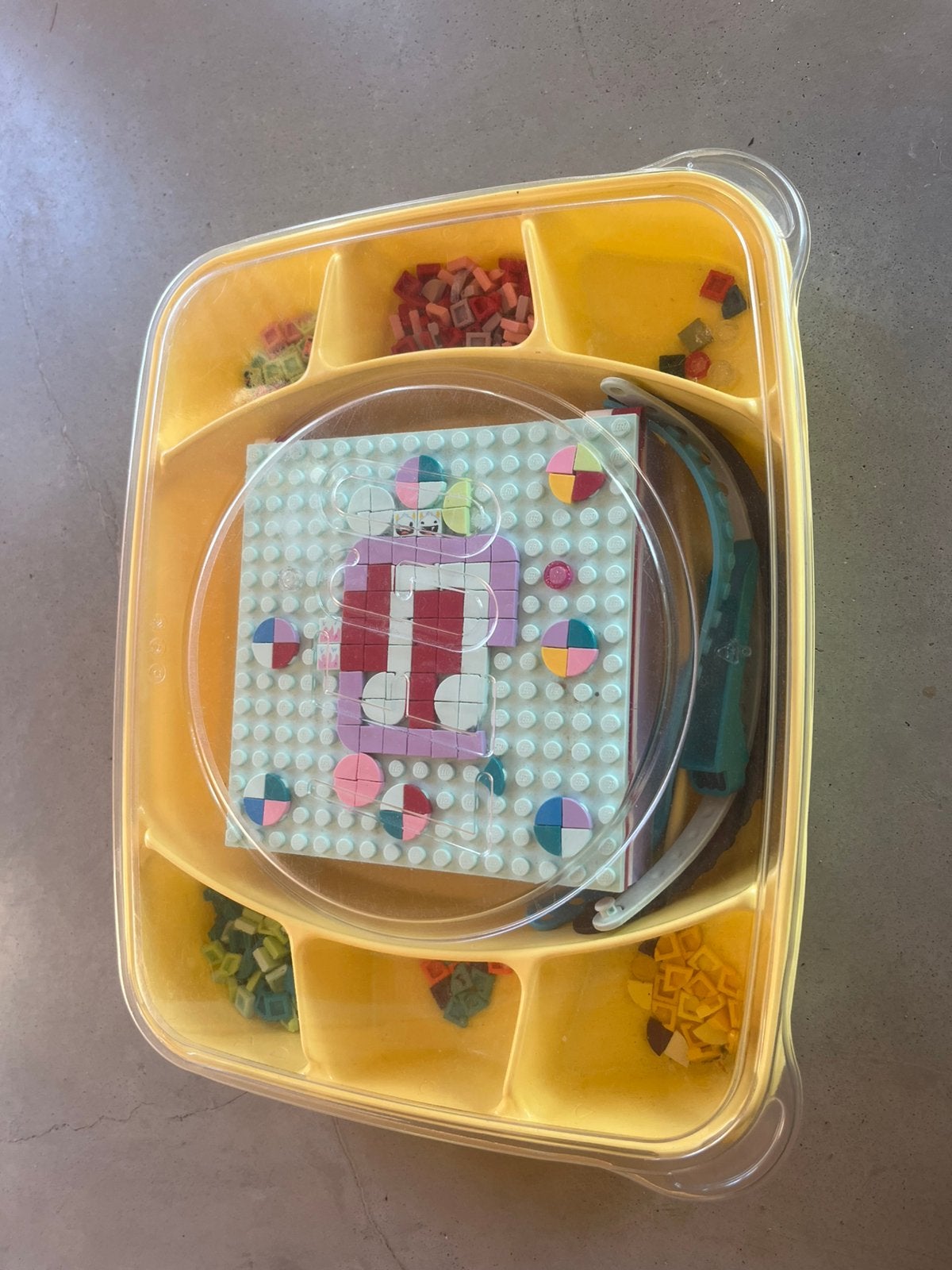 Lego dots, Ophalen of Verzenden, Gebruikt, Losse stenen, Lego