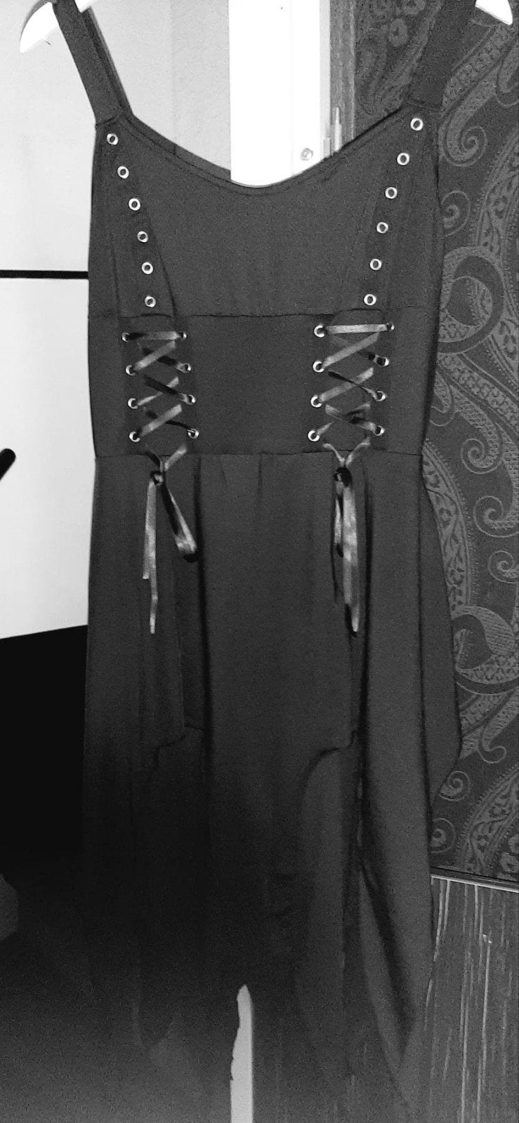 gothic jurk, maat XL, Kleding | Dames, Jurken, Zwart, Maat 42/44 (L), Nieuw, Ophalen of Verzenden