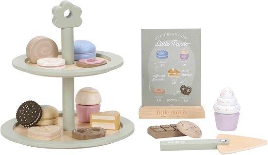 Little Dutch Etagère met gebak FSC., Nieuw, Ophalen of Verzenden, Www.loods56.nl, X