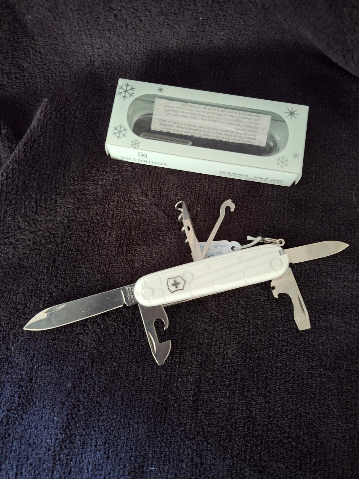 Victorinox Climber WhiteXmas zakmes - Wit, Haven 49, Geasluis@planet.nl, Nieuw, Ophalen of Verzenden