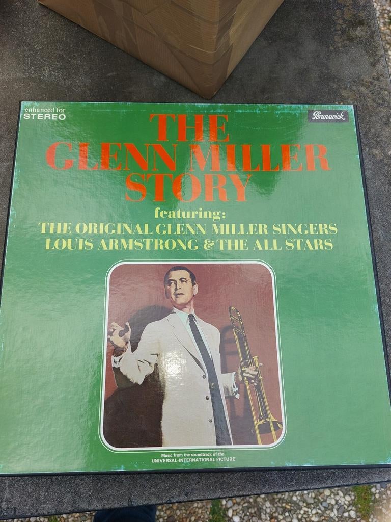 The Glenn Miller Story LP - Brunswick, Ophalen of Verzenden, 1960 - 1969, Gebruikt, 12 inch