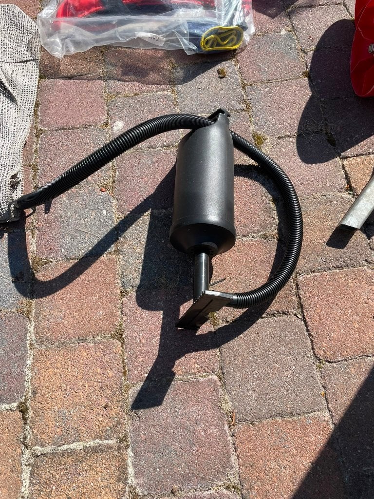 pomp gratis, Ophalen, Gebruikt