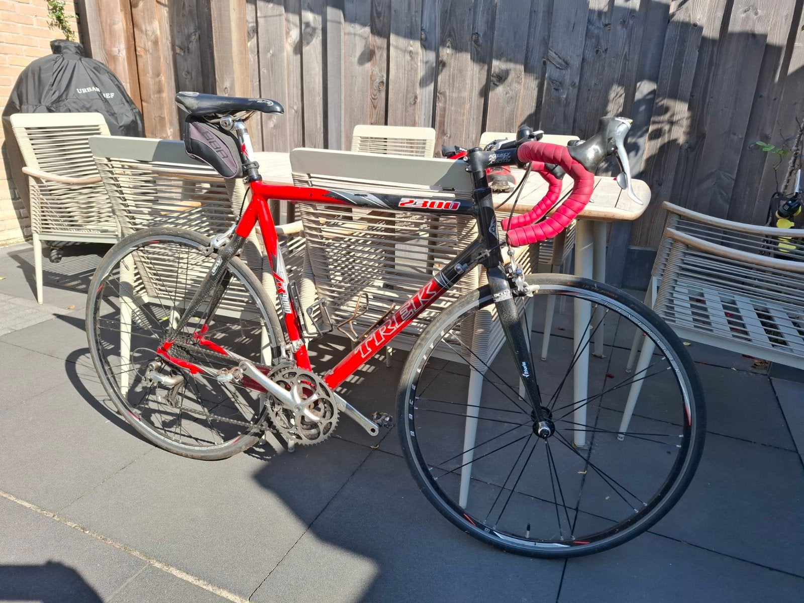Trek 2000 racefiets met Garmin en fietskleding, Ophalen of Verzenden, Aluminium, Meer dan 20 versnellingen, Overige merken