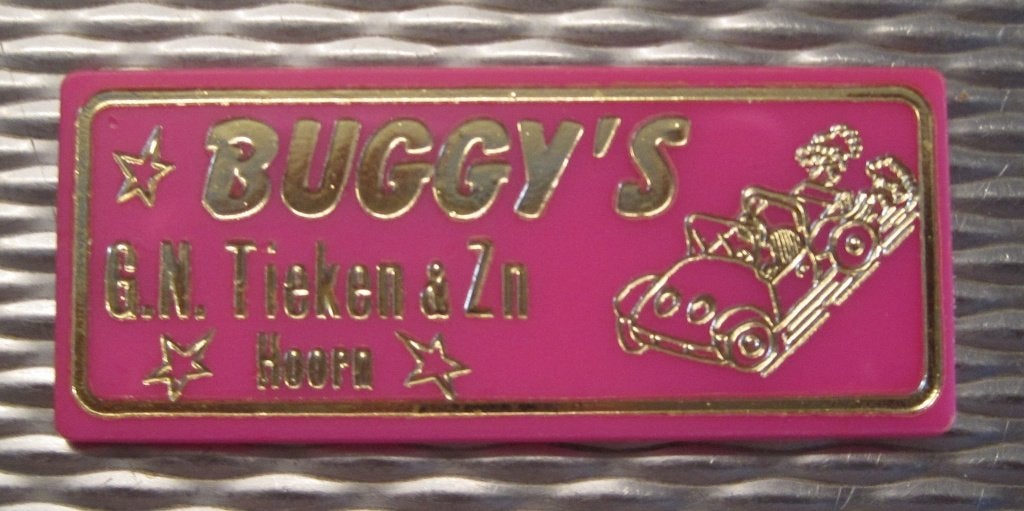 KERMIS BUGGY PENNING, Postzegels en Munten, Penningen en Medailles, Verzenden, Overige materialen, Nederland