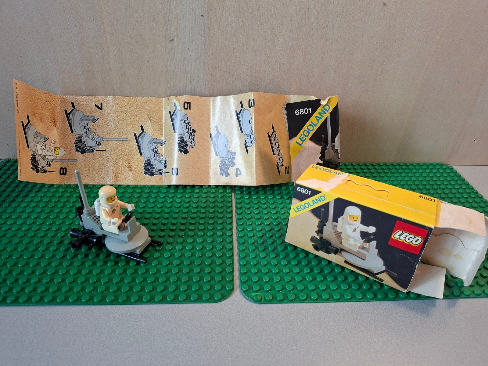 Lego Classic Space 6801 Space Scooter met doos + instructies, Ophalen, Inclusief instructies, Lego, Zo goed als nieuw