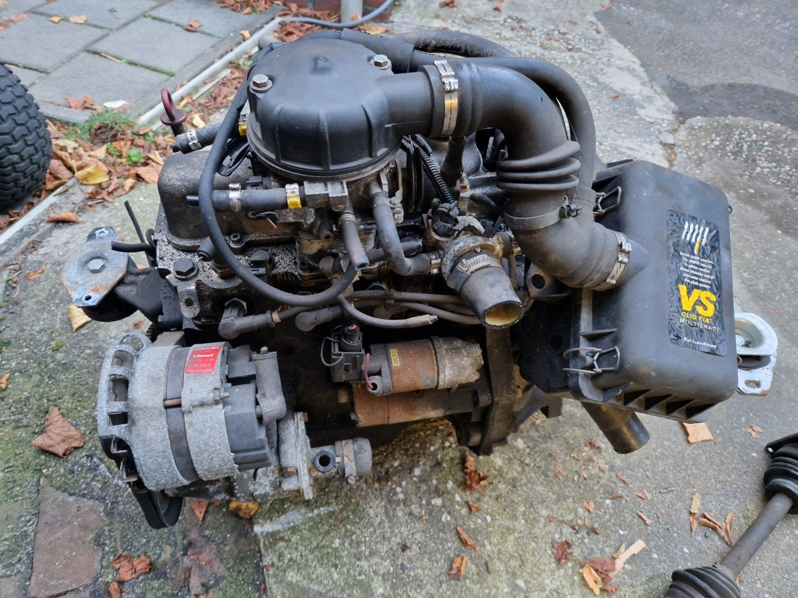 900cc motor met versnellingsbak Cinquecento/Panda/Seicento, Ophalen, Gebruikt, Fiat, Fiat@fiat.nl