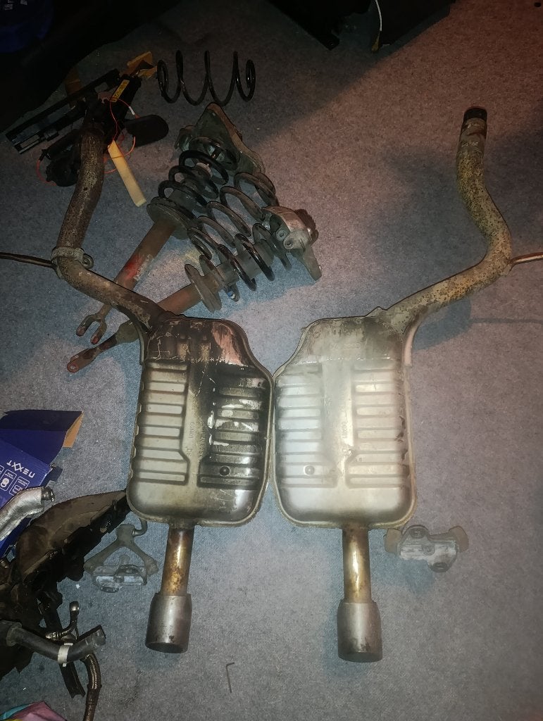 Eindempers audi a4 b7, Ophalen, Gebruikt, Audi
