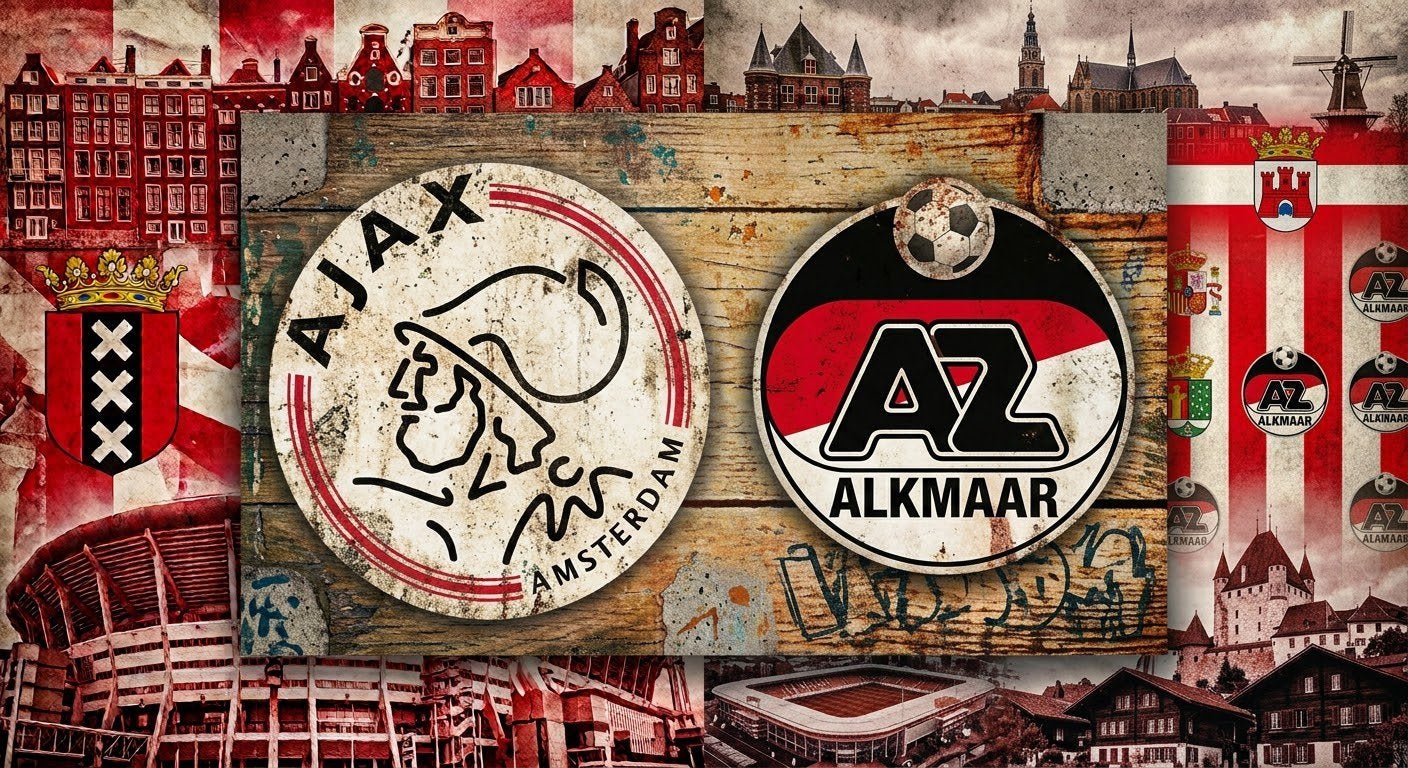 Ajax vs AZ | 2 tickets vak 421 | TOP plaatsen!, Twee personen, Oktober