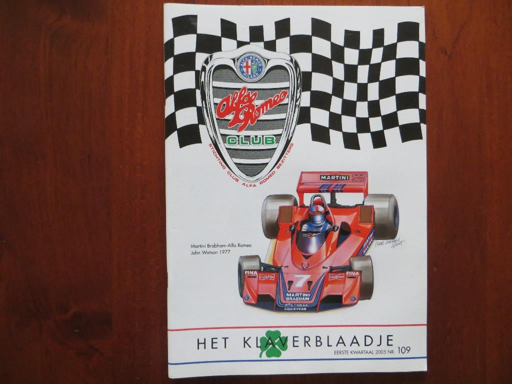 Alfa Romeo Het Klaverblaadje 109 Coverstory AR Formule 1, Boeken, Ophalen of Verzenden, Nieuw, Alfa Romeo