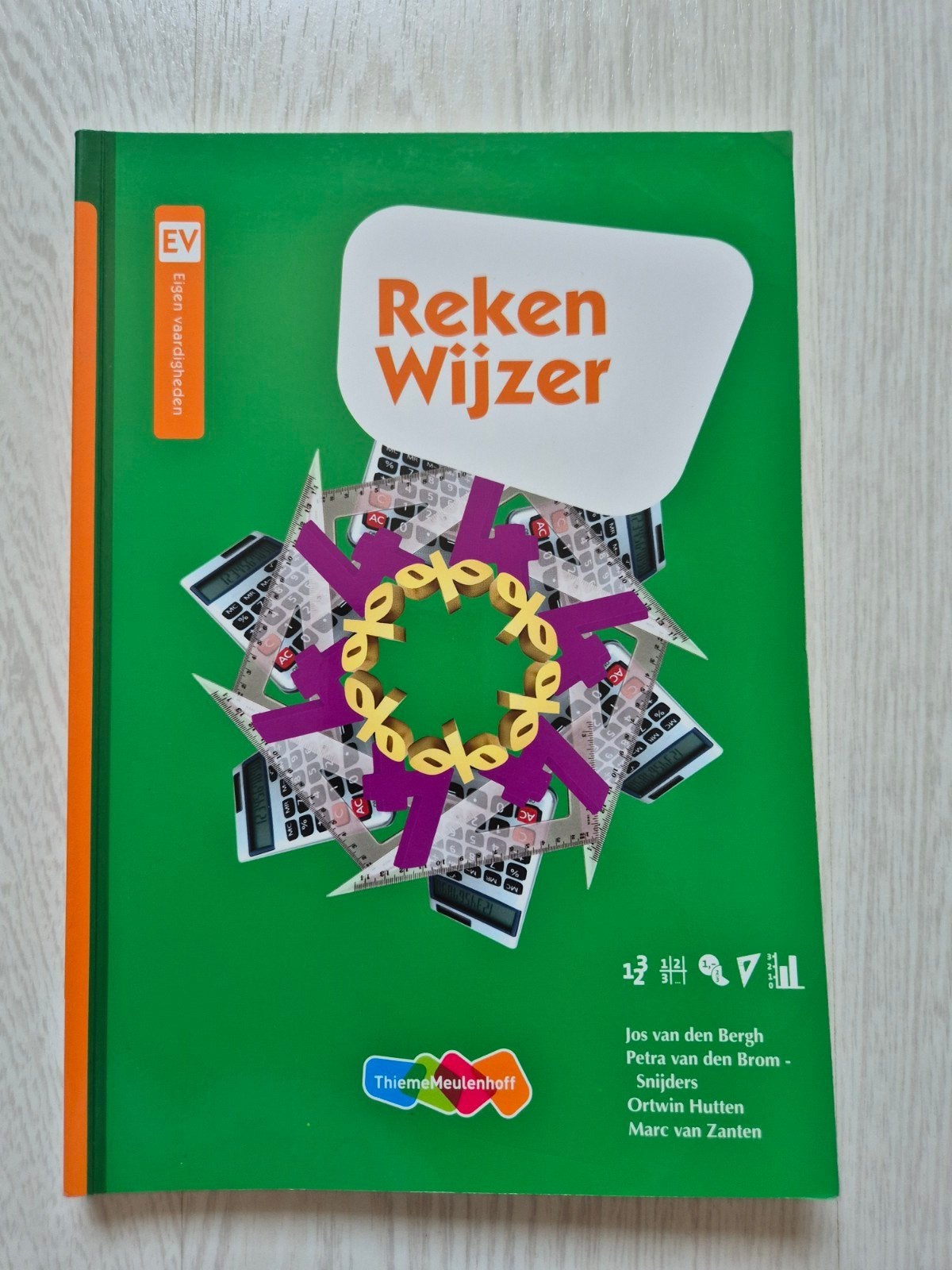 Rekenwijzer, Boeken, Ophalen of Verzenden, Zo goed als nieuw, Jos van den Bergh, Alpha